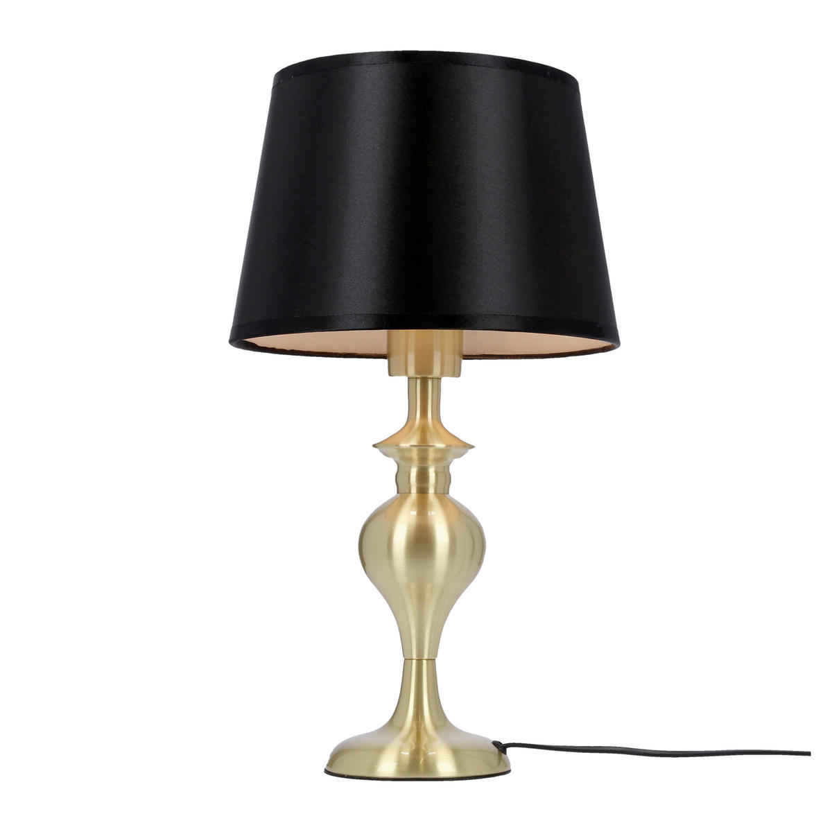 TISCHLEUCHTE Prima 24/24/40 cm   - Gelb/Grau, KONVENTIONELL, Metall (24/24/40cm)