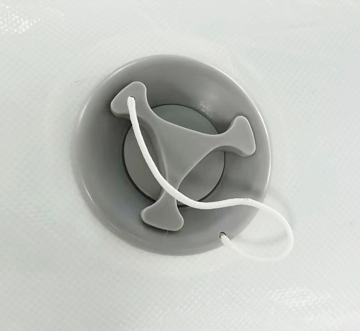 GYMNASTIKMATTE AIR SPORT  - Türkis/Weiß, MODERN, Kunststoff (200/20/200cm)