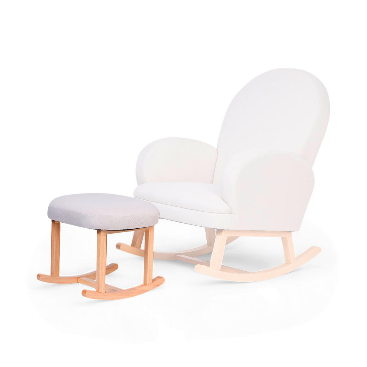 FUßSTÜTZE - Beige, Basics, Holz/Textil (50/38/35cm) - Childhome