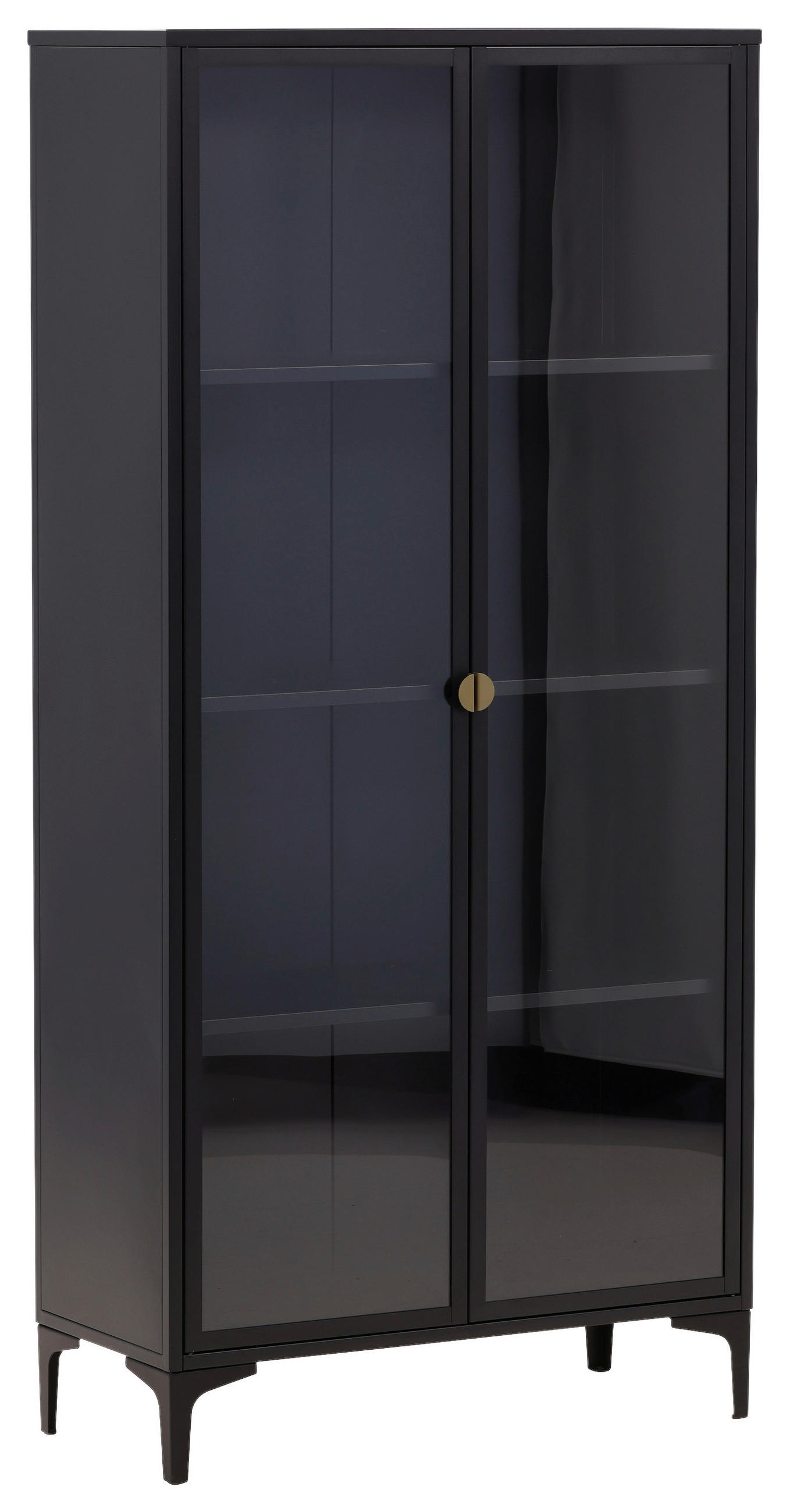 SIDEBOARD in 90/190/40 cm - Schwarz, Design, Metall (90/190/40cm) - Livetastic
