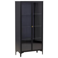 SIDEBOARD  in 90/190/40 cm  - Schwarz, Design, Metall (90/190/40cm) - Livetastic