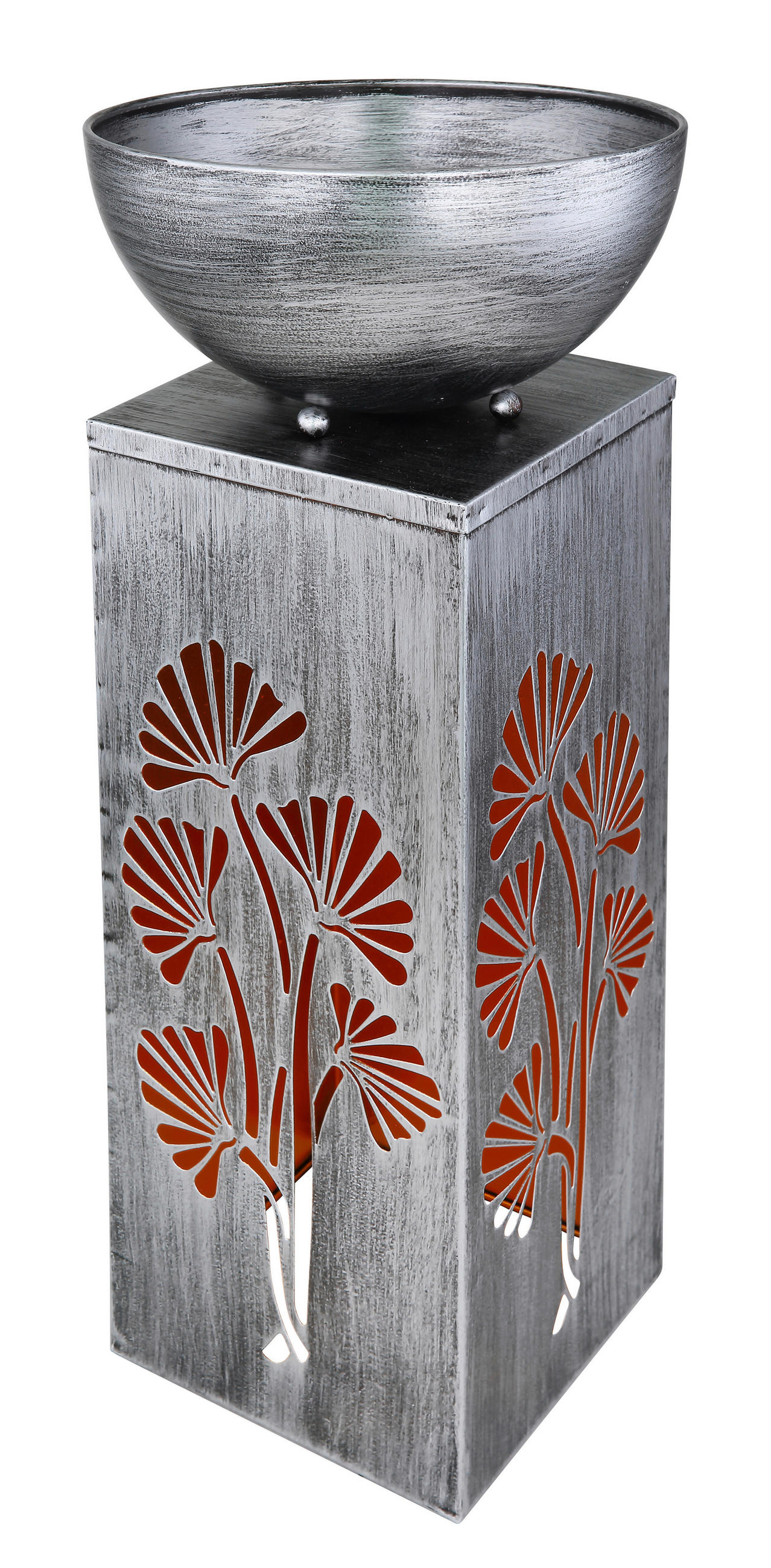 SOLCELLSLAMPA - silver, Design, metall (25/59/25cm) - Globo