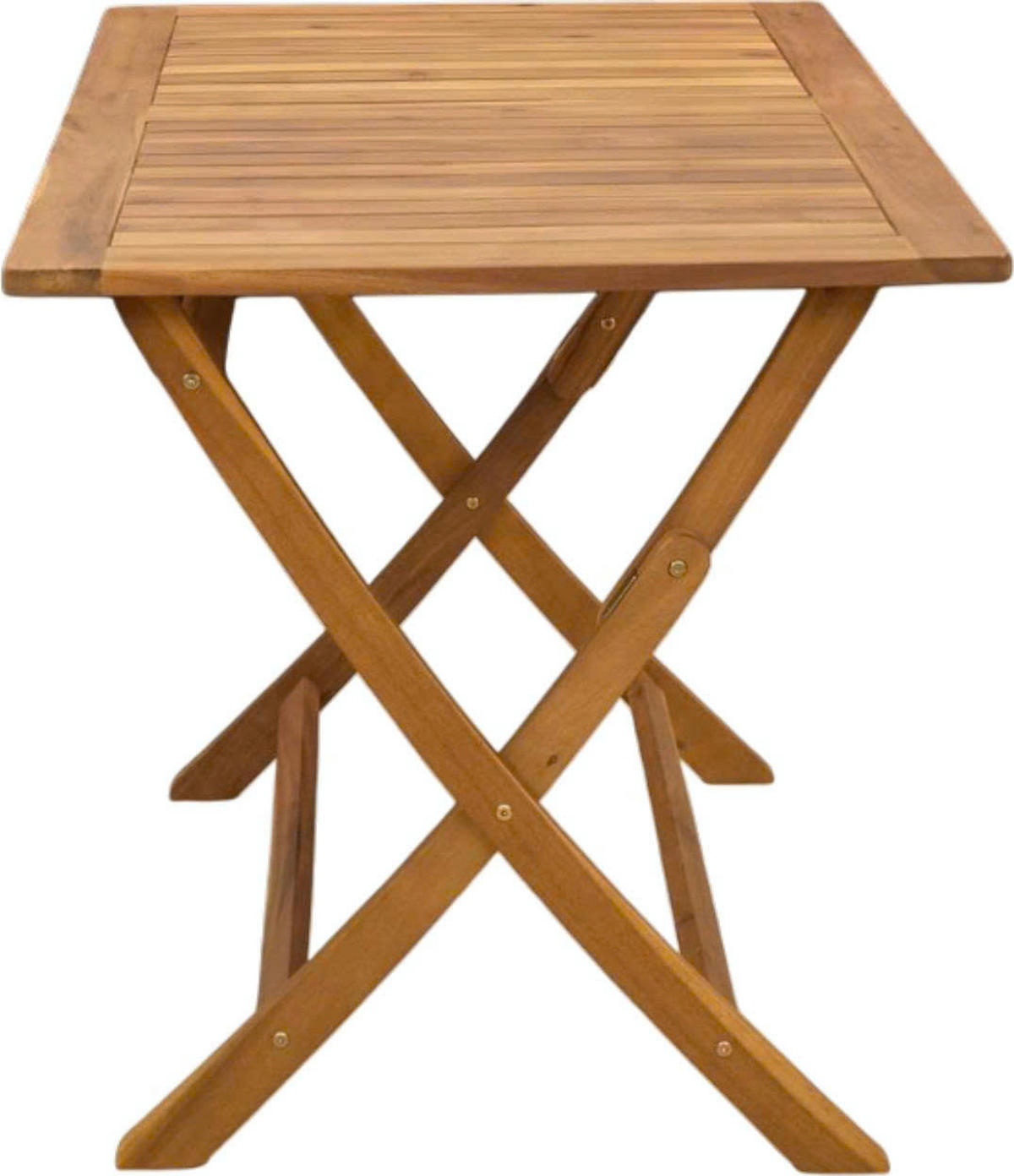 GARTENTISCHGRUPPE  - Akaziefarben, MODERN, Holz (120cm) - Beldano