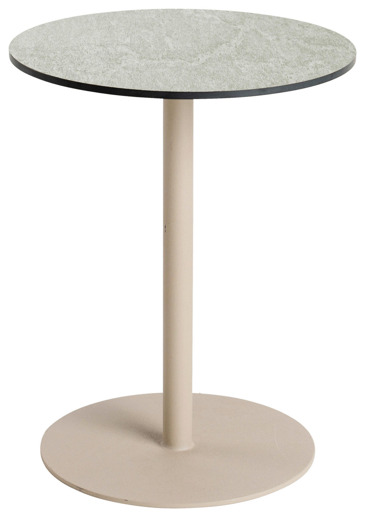 GARTENBEISTELLTISCH 30/30/42 cm Metall, Kunststoff  - Champagner, Basics, Kunststoff/Metall (30/30/42cm) - Tierra Outdoor