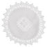 PLATZDECKCHEN Textil - Weiß, KONVENTIONELL, Textil (35cm) PLATZDECKCHEN Textil - Weiß, KONVENTIONELL, Textil (35cm)