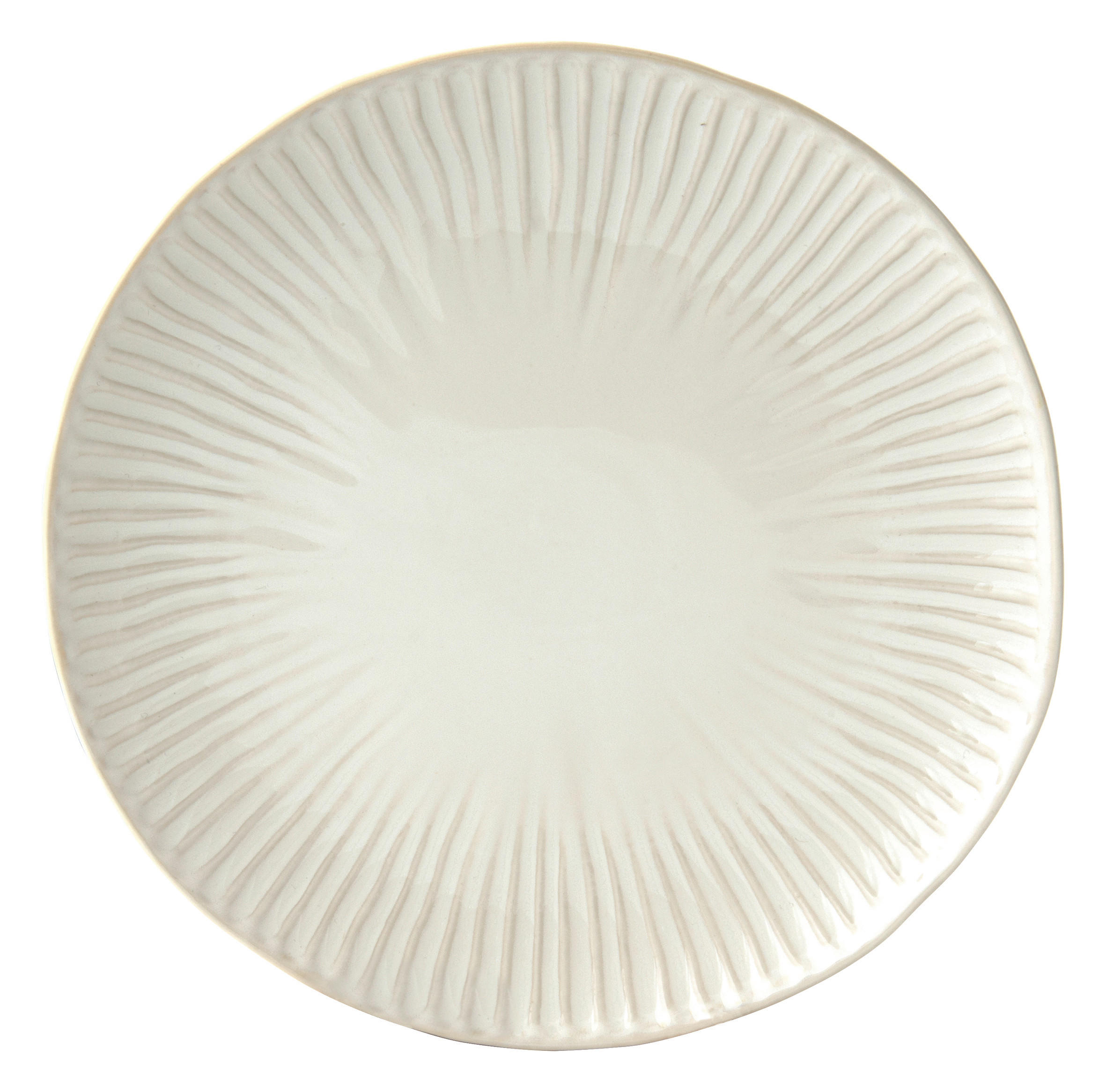 DESSZERTES TÁNYÉR  - fehér, Basics, kerámia (19cm) - Easy Life