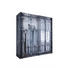 SCHWEBETÜRENSCHRANK in Grau, Schwarz - Anthrazit/Schwarz, Design, Holzwerkstoff/Metall (215/210/60cm) - Stylife SCHWEBETÜRENSCHRANK in Grau, Schwarz - Anthrazit/Schwarz, Design, Holzwerkstoff/Metall (215/210/60cm) - Stylife