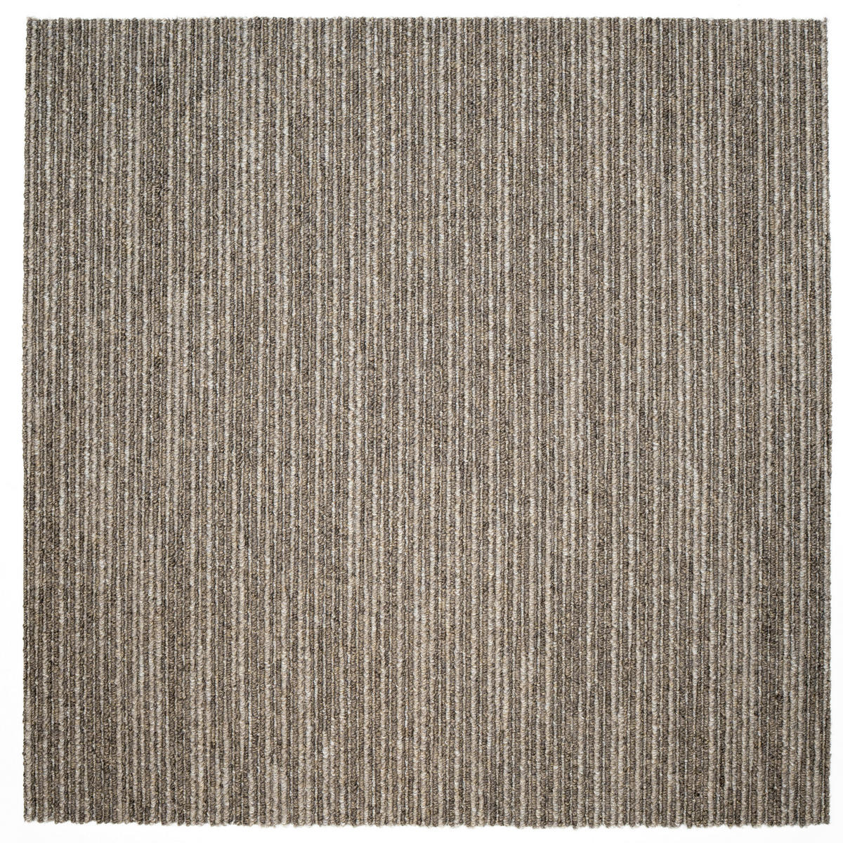 Teppichfliese Ambition 73 50/50 cm in Graubraun  - Graubraun, Basics, Textil (50/50cm)