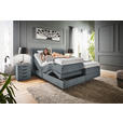 BOXSPRINGBETT 160/200 cm  in Grau  - Grau, KONVENTIONELL, Holz/Textil (160/200cm) - Dieter Knoll