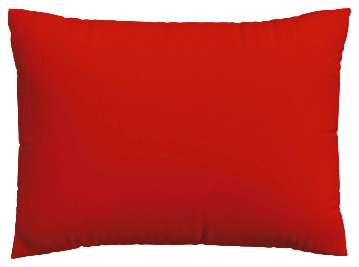 KISSENHÜLLE EASY JERSEY 40/60 cm  - Dunkelrot, Basics, Textil (40/60cm) - Schlafgut