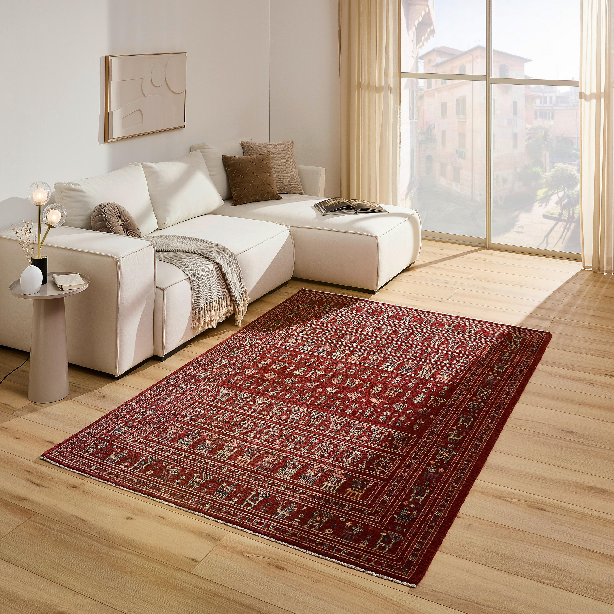 ORIENTTEPPICH 170/240 cm Rot  - Rot, Design, Textil (170/240cm) - Cazaris