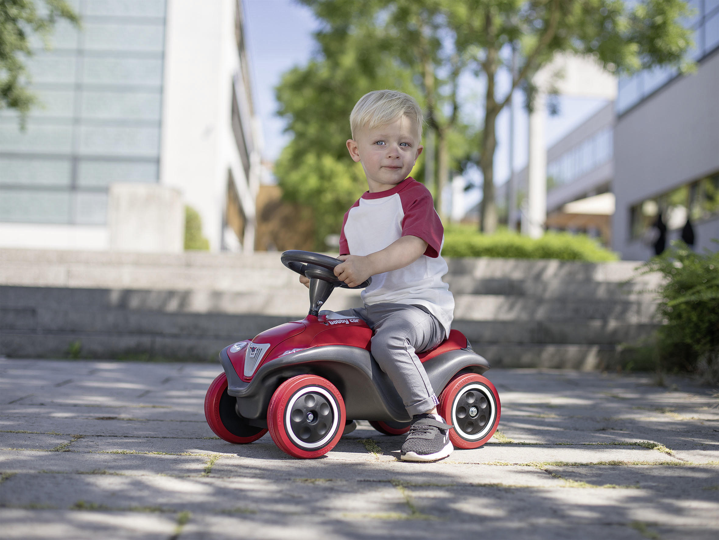 Big Bobby Car Next Big Bobby Car Next - Anthrazit/Rot, Basics, Kunststoff (28/59/31cm) - BIG