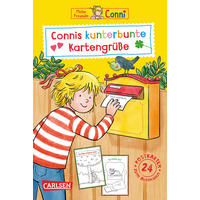 KINDERBUCH Conni Gelbe Reihe : Connis kunterbunte Kartengrüße  - Multicolor, Basics, Papier (12/17,9/1,0cm) - Carlsen