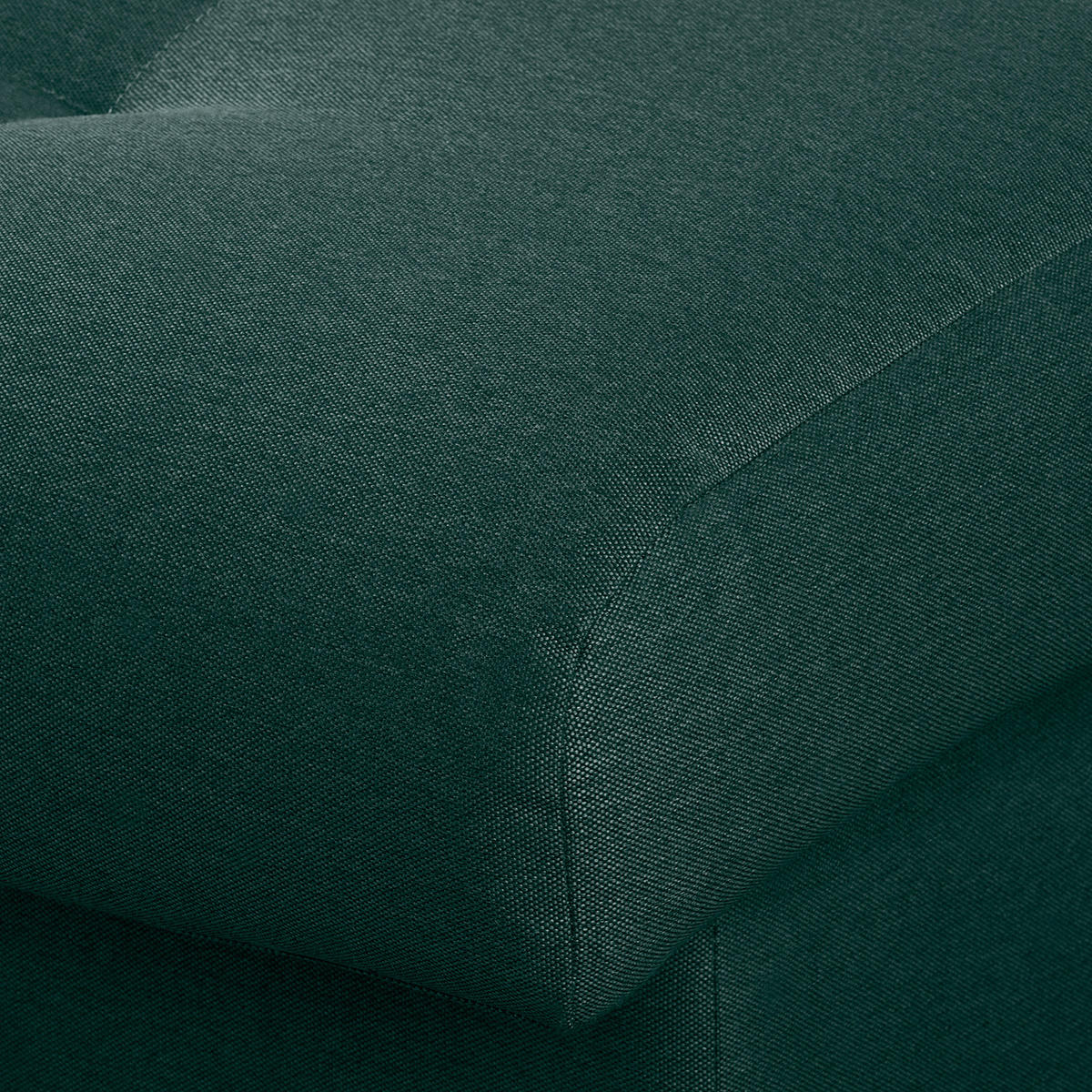 ECKSOFA Naomi in Mikrofaser Petrol Rückenkissen  284/243 cm  - Petrol/Schwarz, Design, Kunststoff/Textil (284/243cm) - P & B