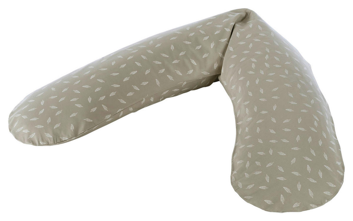 STILLKISSEN 190 cm Das Original Theraline   - Taupe, Basics, Textil (190cm) - Theraline