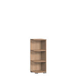 ABSCHLUSSREGAL Sonoma Eiche  - Alufarben/Sonoma Eiche, Design, Holzwerkstoff/Kunststoff (40/109,7/40cm) - Cantus