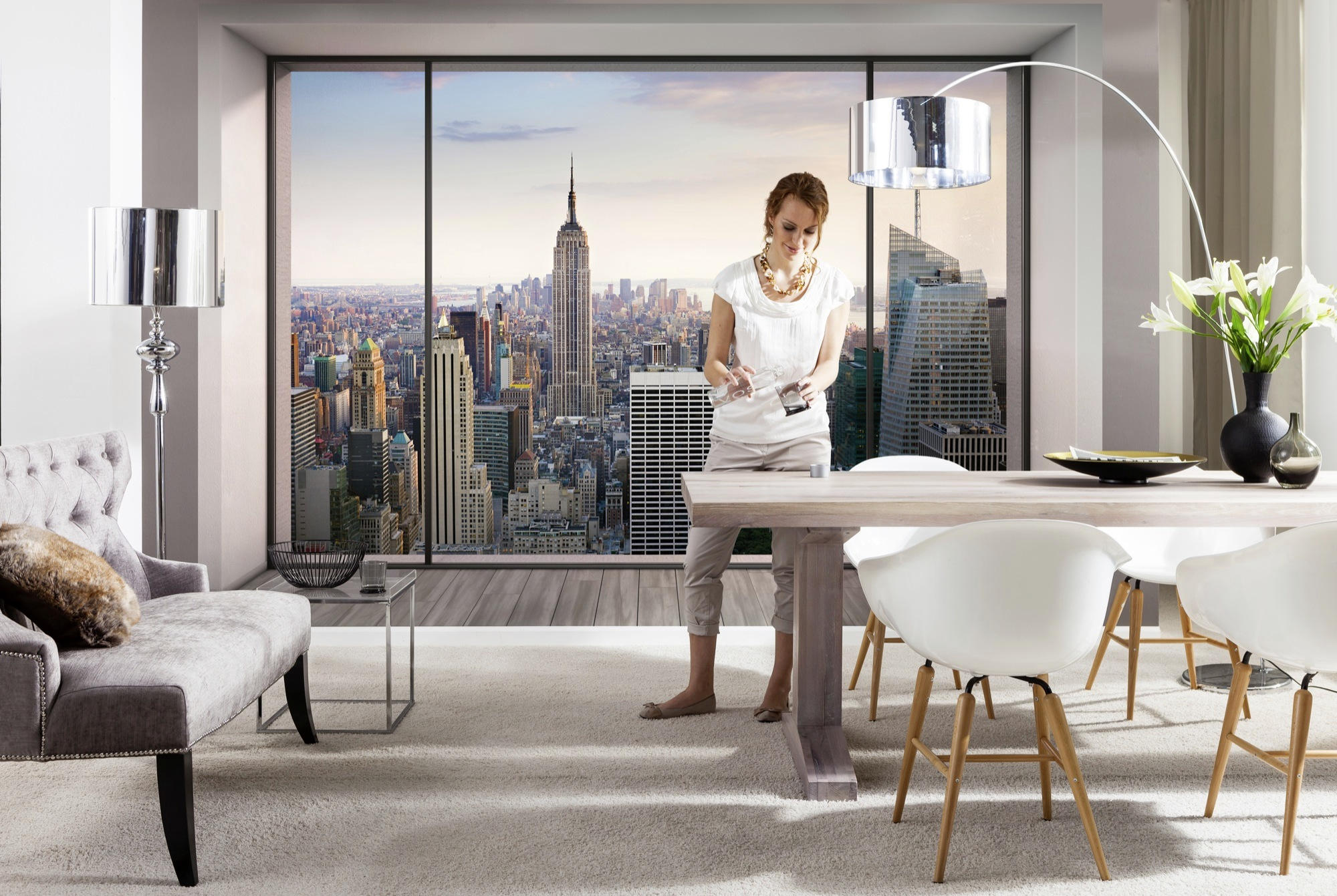 FOTOTAPETE Penthouse  - Multicolor, LIFESTYLE, Papier (368/254cm) - Komar