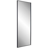 WANDSPIEGEL 80/170/3 cm    in rechteckig  - Schwarz, Design, Glas/Holzwerkstoff (80/170/3cm) - MID.YOU