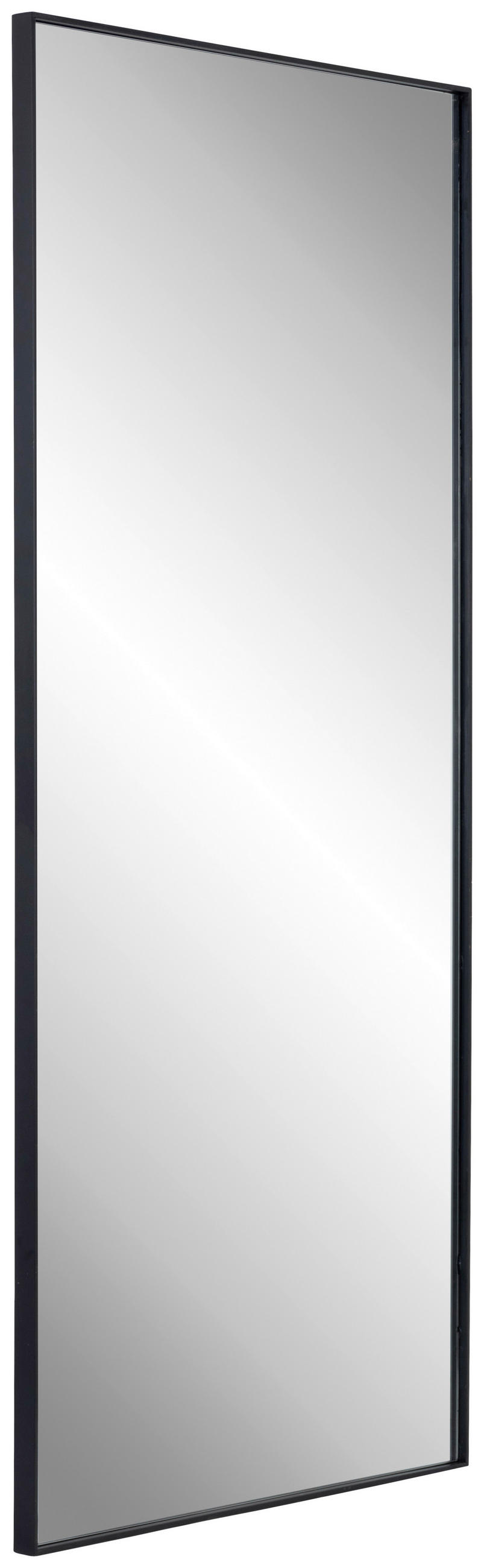WANDSPIEGEL 80/170/3 cm    in rechteckig  - Schwarz, Design, Glas/Holzwerkstoff (80/170/3cm) - MID.YOU