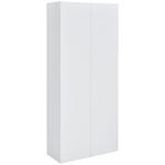 GARDEROBENSCHRANK  in 80/180/34 cm  - Weiß, Design, Holzwerkstoff (80/180/34cm) - Hom`in