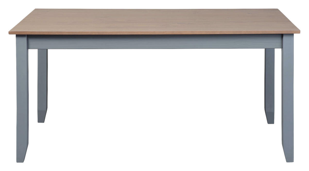 ESSTISCH in Holz 160/90/75 cm  - Braun/Grau, KONVENTIONELL, Holz (160/90/75cm) - MID.YOU
