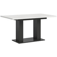 AUSZIEHTISCH Weiß rechteckig  ausziehbar  - Weiß/Grau, KONVENTIONELL, Holzwerkstoff (150-190/90/76cm) - MID.YOU