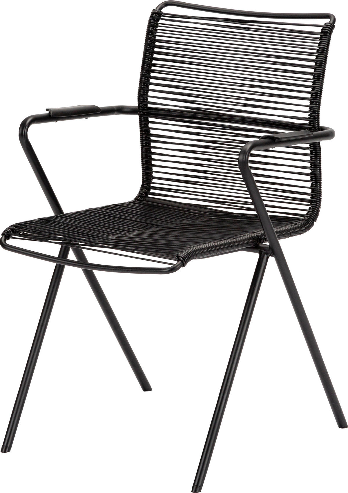 GARTENGARNITUR Stahl  - Taupe/Anthrazit, Basics, Glas/Kunststoff (80/75/160cm) - Acamp
