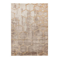 TKANA PREPROGA      160/230 cm    tkano  bež  - bež, Trend, umetna masa/tekstil (160/230cm)