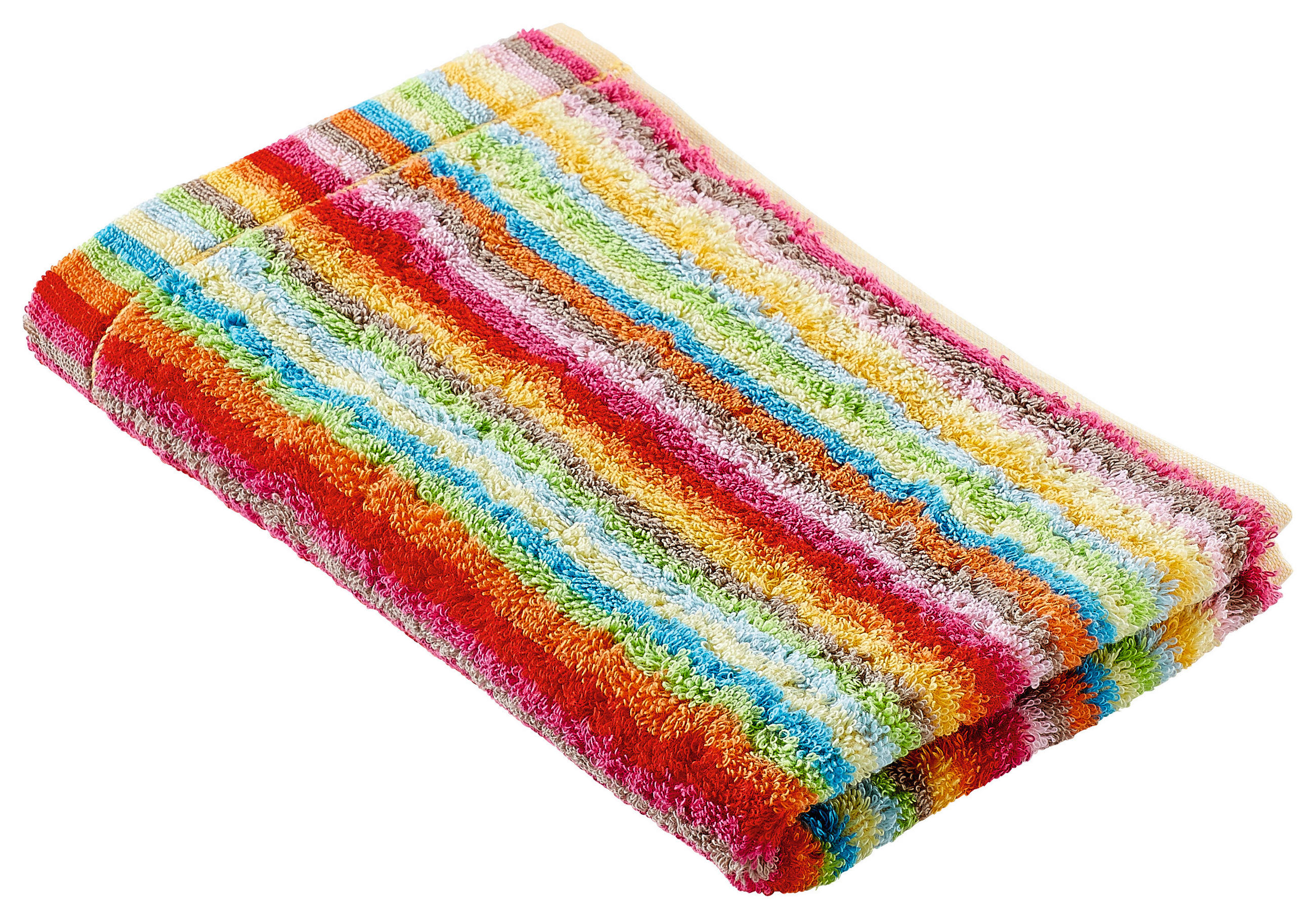 GÄSTETUCH LIFESTYLE STREIFEN Multicolor 30/50 cm  - Multicolor, Basics, Textil (30/50cm) - Cawoe