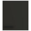 KÜCHENOBERSCHRANK 50/57,6/34,6 cm  in Anthrazit  - Anthrazit/Schwarz, Basics, Holzwerkstoff/Metall (50/57,6/34,6cm) - Optifit