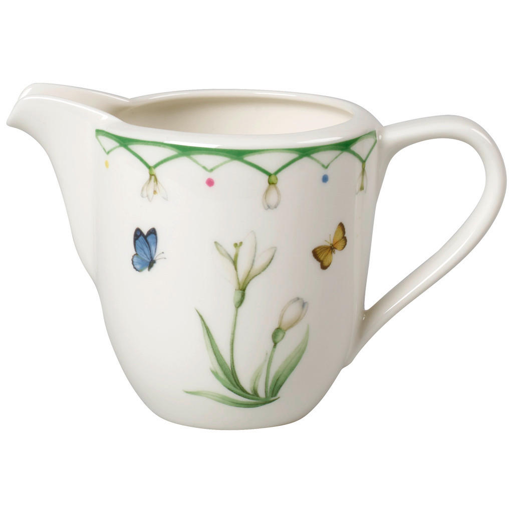 MALI VRČ ZA MLIJEKO  280 ml  Colourful Spring  - bijela/zelena, Lifestyle, keramika (0,28l) - Villeroy & Boch