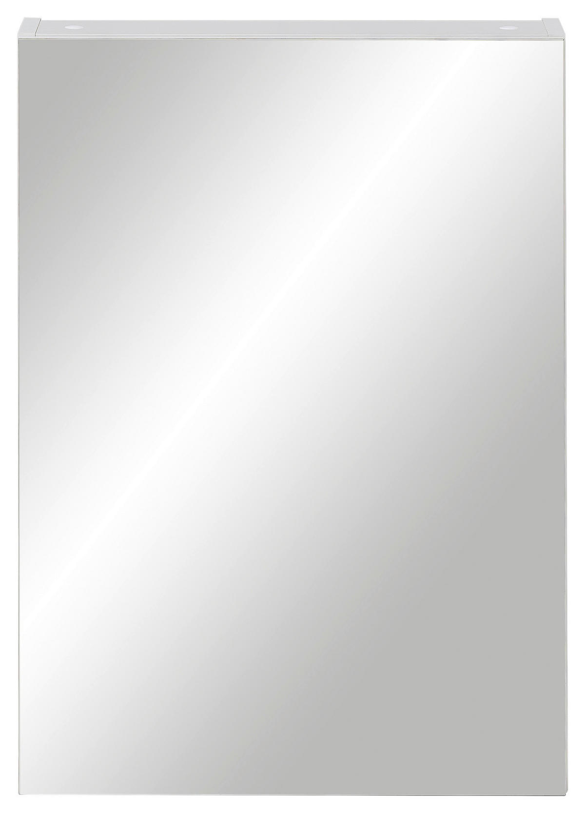 SPIEGELSCHRANK 50/71/16 cm  - Weiß, MODERN, Glas/Holzwerkstoff (50/71/16cm) - home24