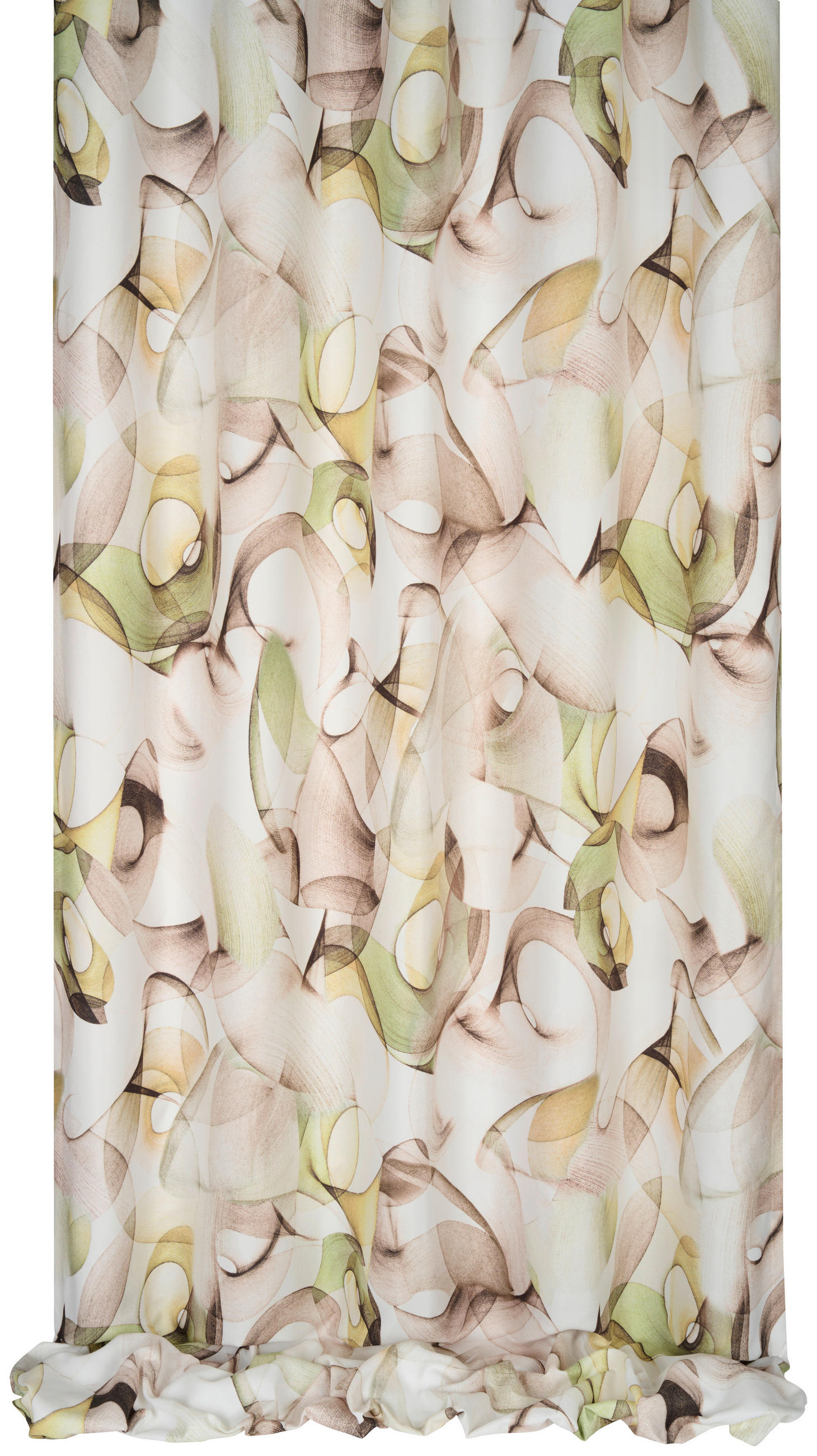 DEKOSTOFF per lfm blickdicht  - Hellgrün, KONVENTIONELL, Kunststoff (150cm) - Esposa