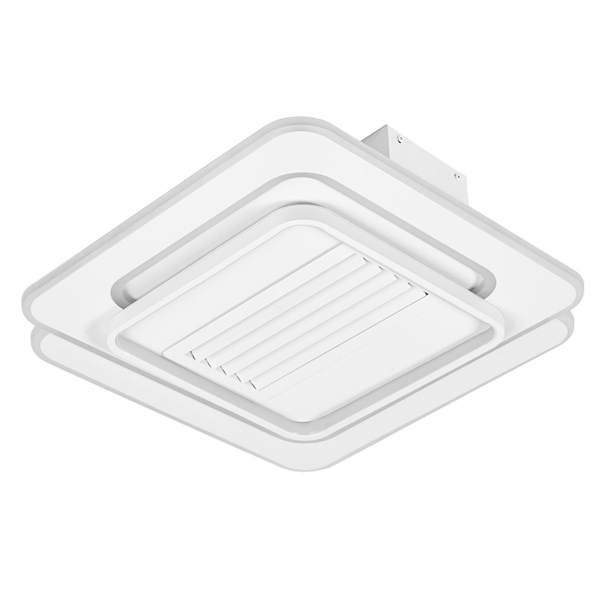 LED-DECKENLEUCHTE 55,3/55,3/15,7 cm   - Weiß, Design, Kunststoff/Metall (55,3/55,3/15,7cm) - Osram