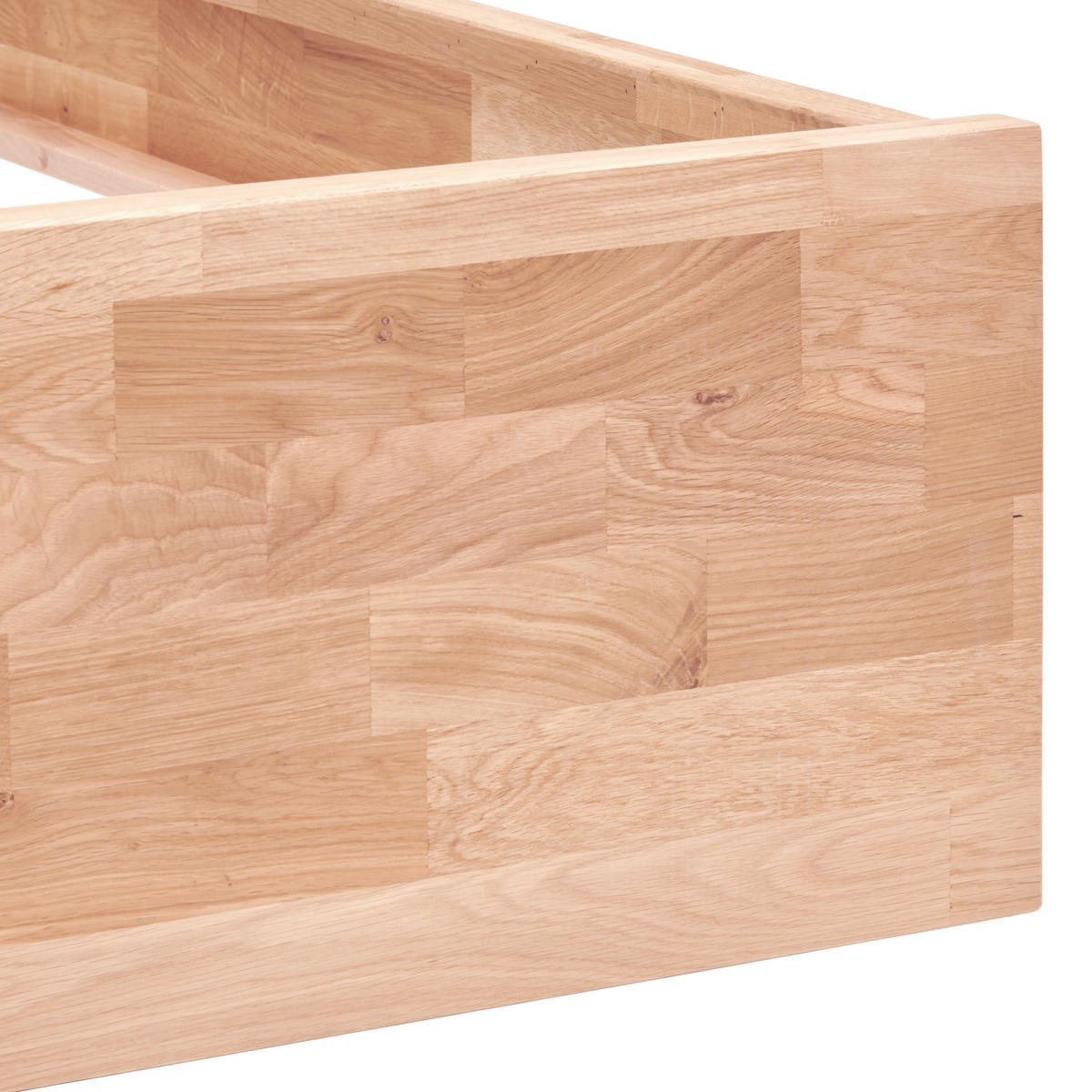 BETT 200/200 cm  Kernbuche   - Kernbuche, Natur, Holz (200/200cm) - MID.YOU