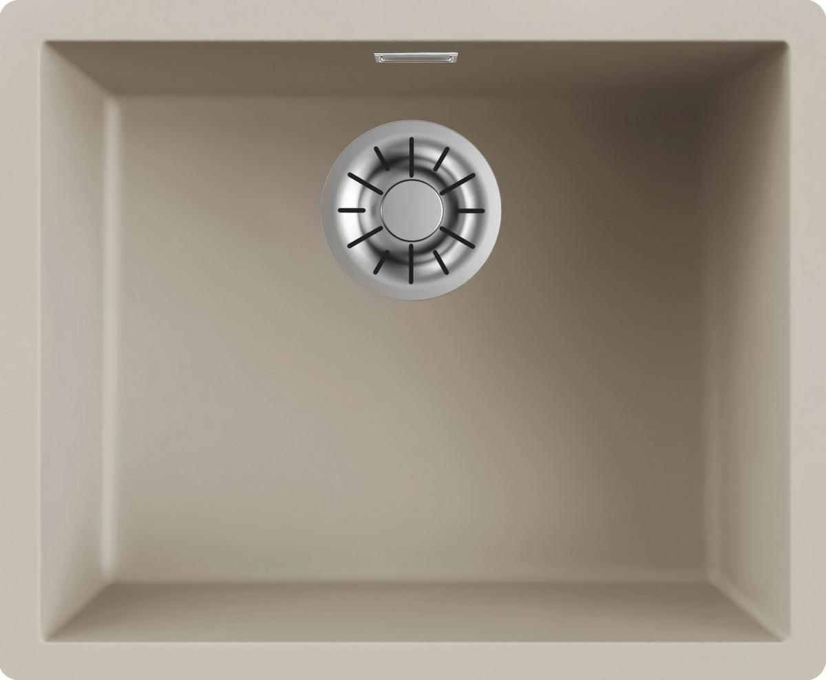 SPÜLE 107665  - Champagner, Basics, Kunststoff/Stein (50/20/45,6cm) - HKT