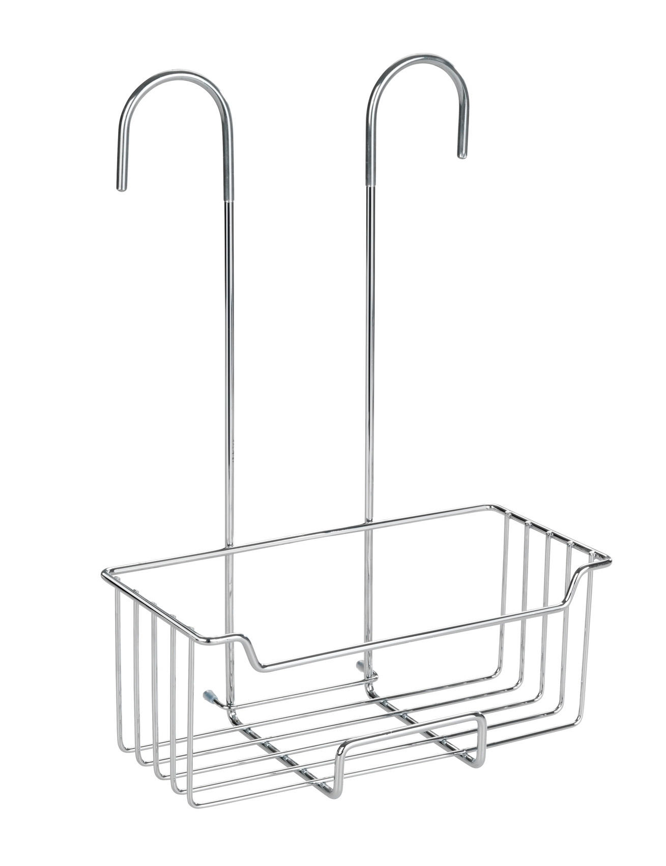 DUSCHREGAL 25/36/14 cm  - Edelstahlfarben/Transparent, Basics, Metall (25/36/14cm) - Wenko