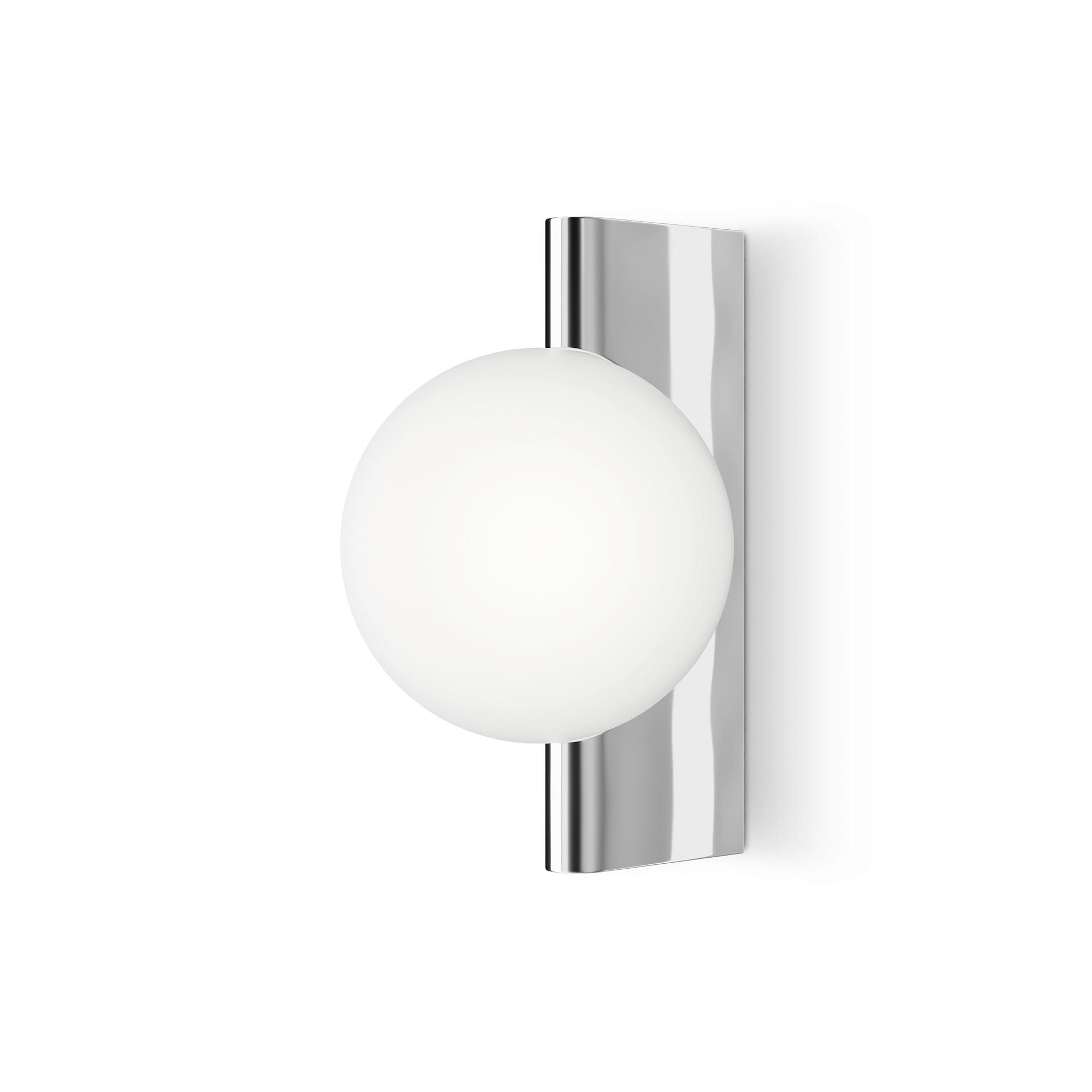 WANDLEUCHTE - Chromfarben/Weiss, Trend, Glas/Metall (18/30/21,5cm) - MAYTONI