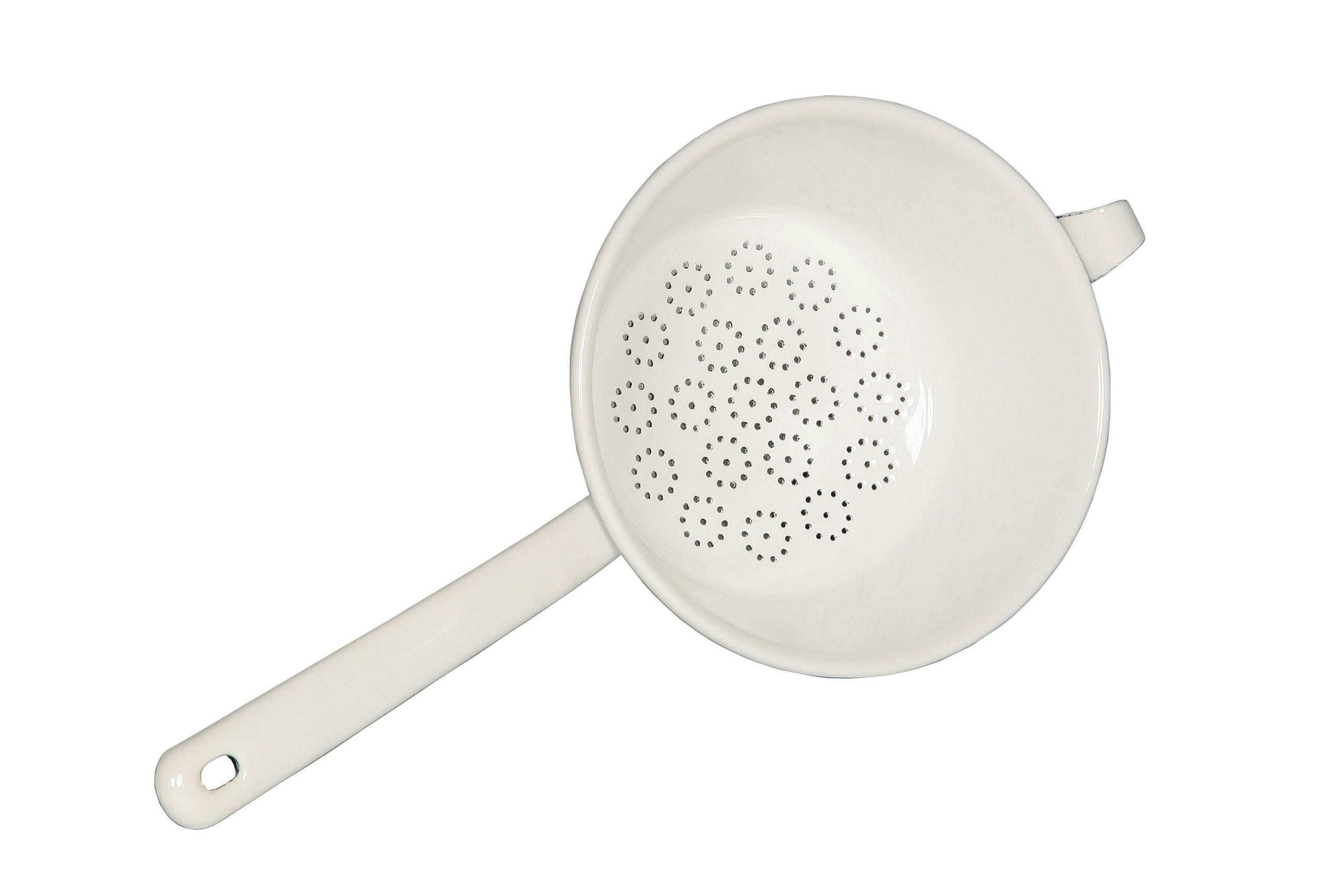 PASSIERSIEB  - Weiß, Basics, Metall (18/9,2cm) - Riess