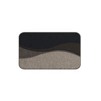 KÚPEĽŇOVÁ PREDLOŽKA, 50/80 cm - hnedá, Basics, textil/plast (50/80cm) - Grund