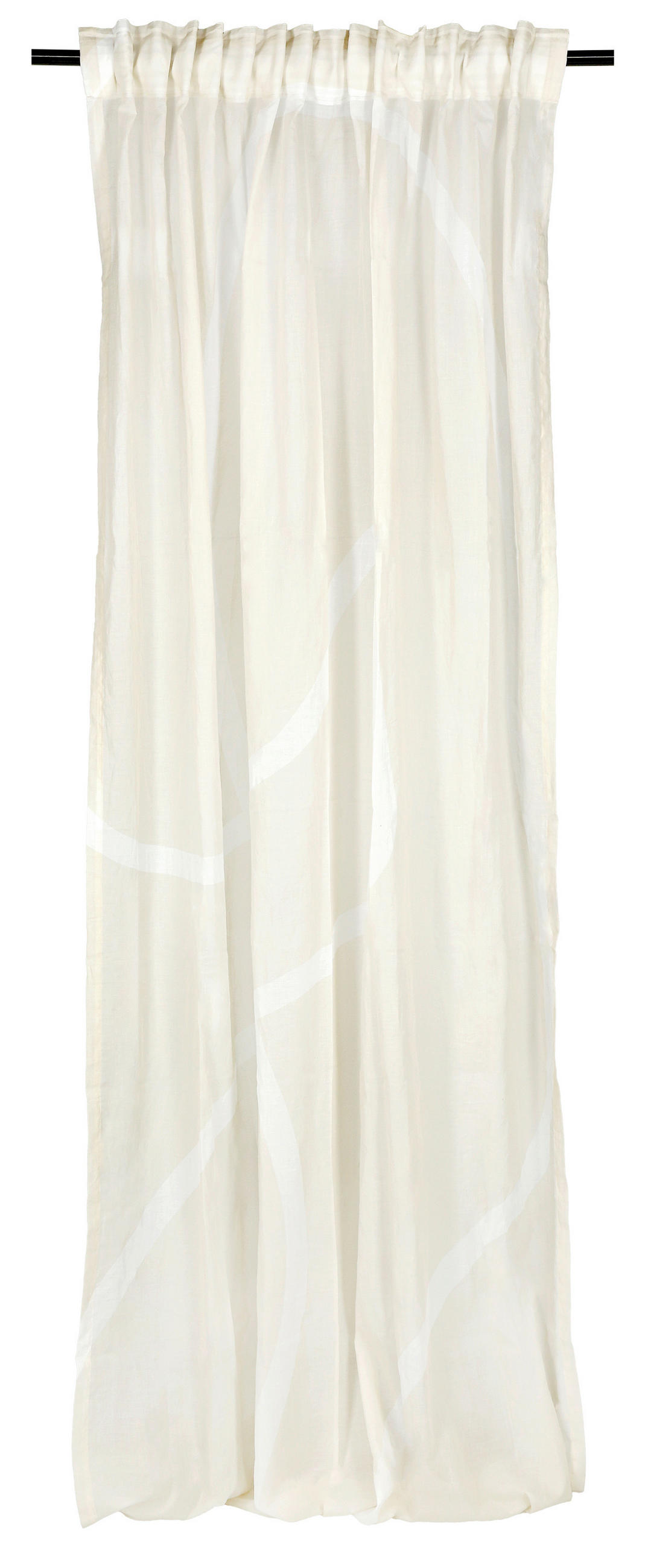 FERTIGVORHANG transparent  - Greige/Beige, Basics, Textil (130/250cm) - Musterring