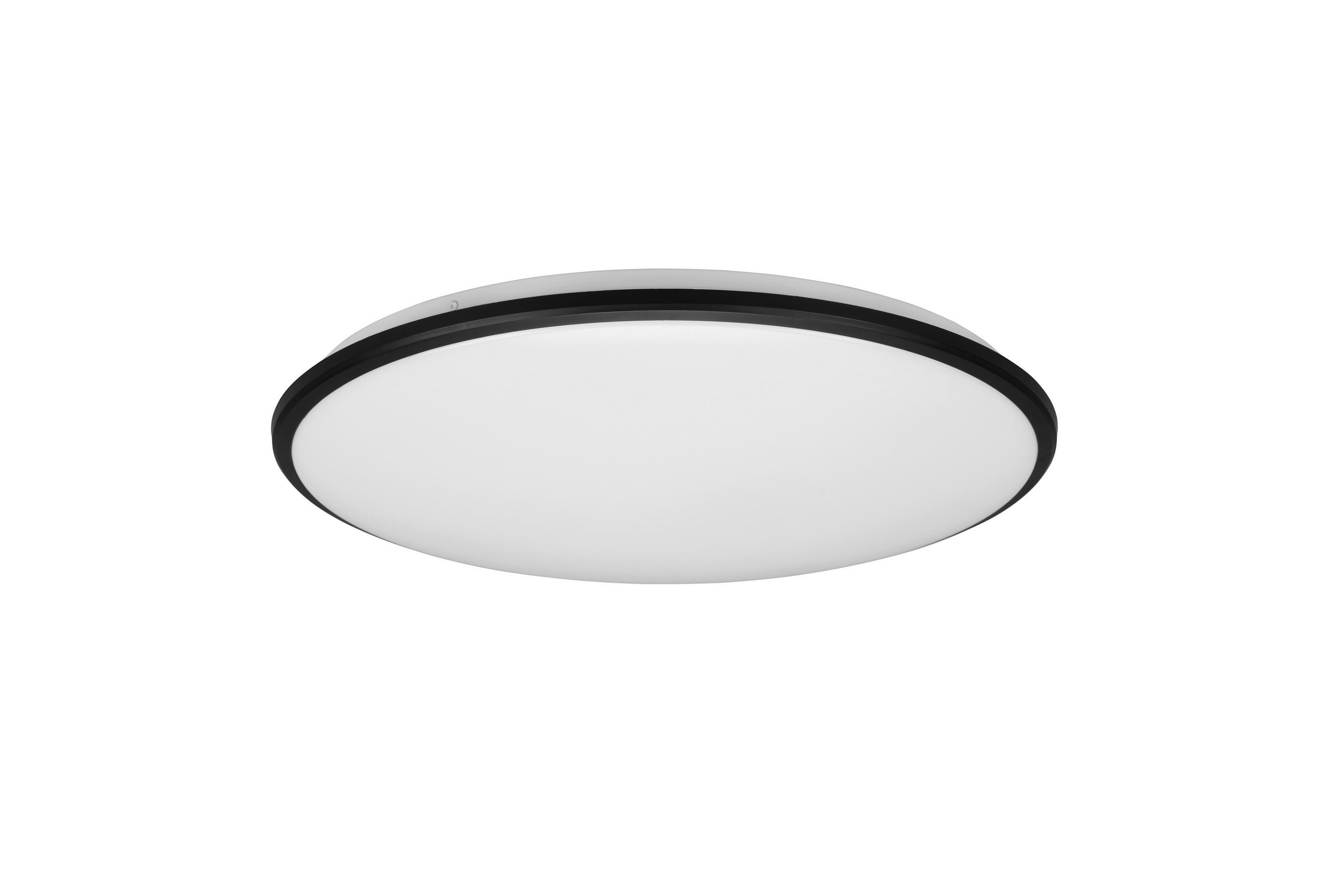 LED-TAKLAMPA Limbus 50/7,5 cm  - vit/svart, Basics, plast (50/7,5cm)