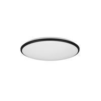 LED-DECKENLEUCHTE  50/7,5 cm    - Weiss/Schwarz, Basics, Kunststoff (50/7,5cm)