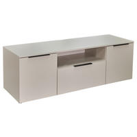 LOWBOARD  160/51,7/50 cm  Beimöbel erhältlich, stehend  - Kaschmir/Schwarz, KONVENTIONELL, Holzwerkstoff/Kunststoff (160/51,7/50cm) - Xora