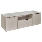 LOWBOARD  160/51,7/50 cm  Beimöbel erhältlich, stehend  - Kaschmir/Schwarz, KONVENTIONELL, Holzwerkstoff/Kunststoff (160/51,7/50cm) - Xora