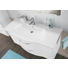 BADEZIMMER Weiß - Weiß, Design (97cm) - SADENA