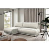 ECKSOFA PAROS Creme Bouclé  - Creme/Schwarz, Design, Kunststoff/Textil (179/277cm) - MID.YOU