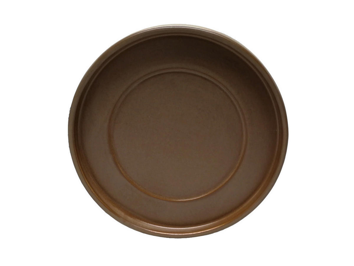UNTERTASSE - Braun, Trend, Keramik (16cm) - Novel
