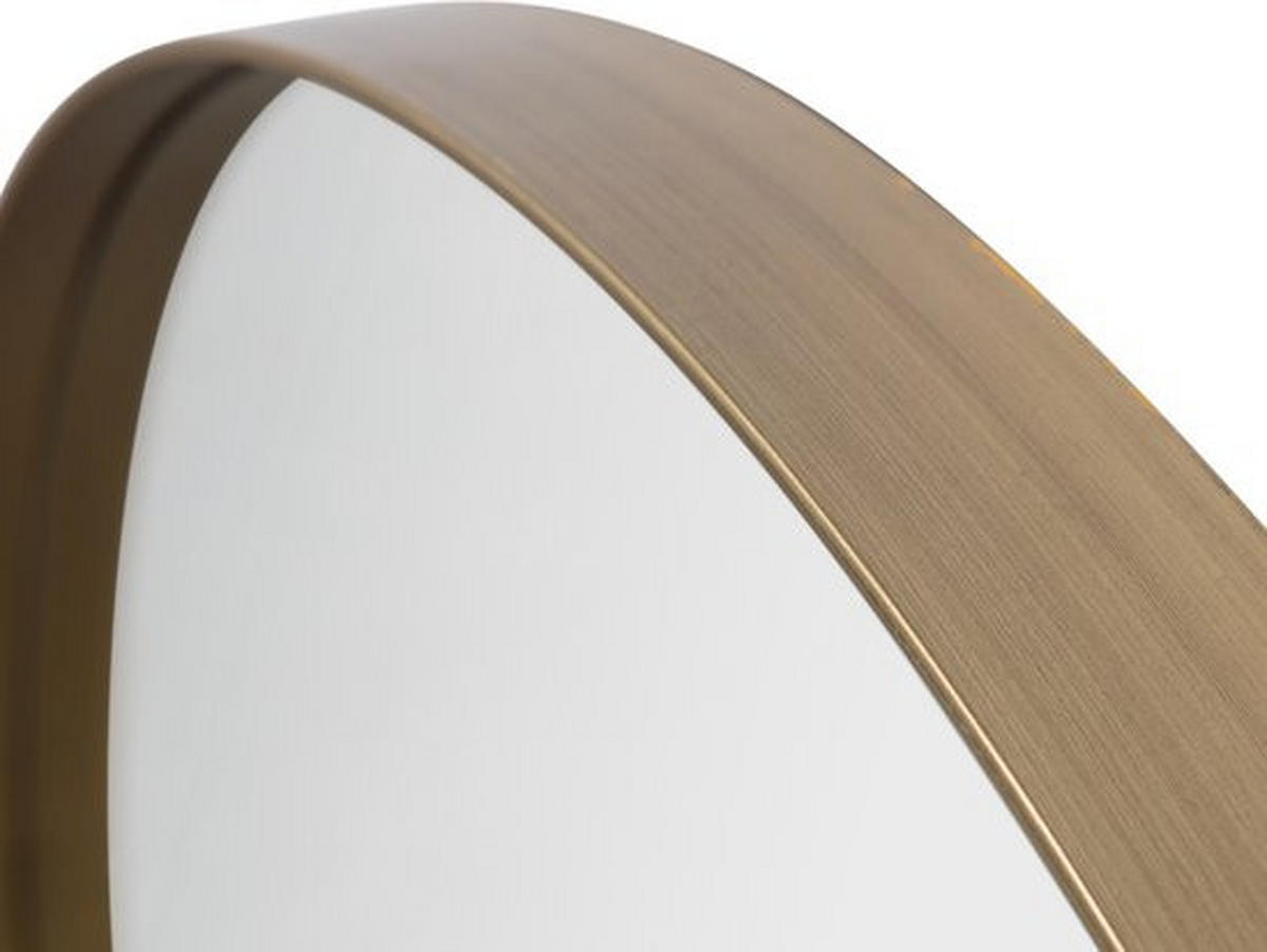 WANDSPIEGEL Goldfarben  - Goldfarben, Basics, Glas/Metall (115/115/5cm) - Livetastic