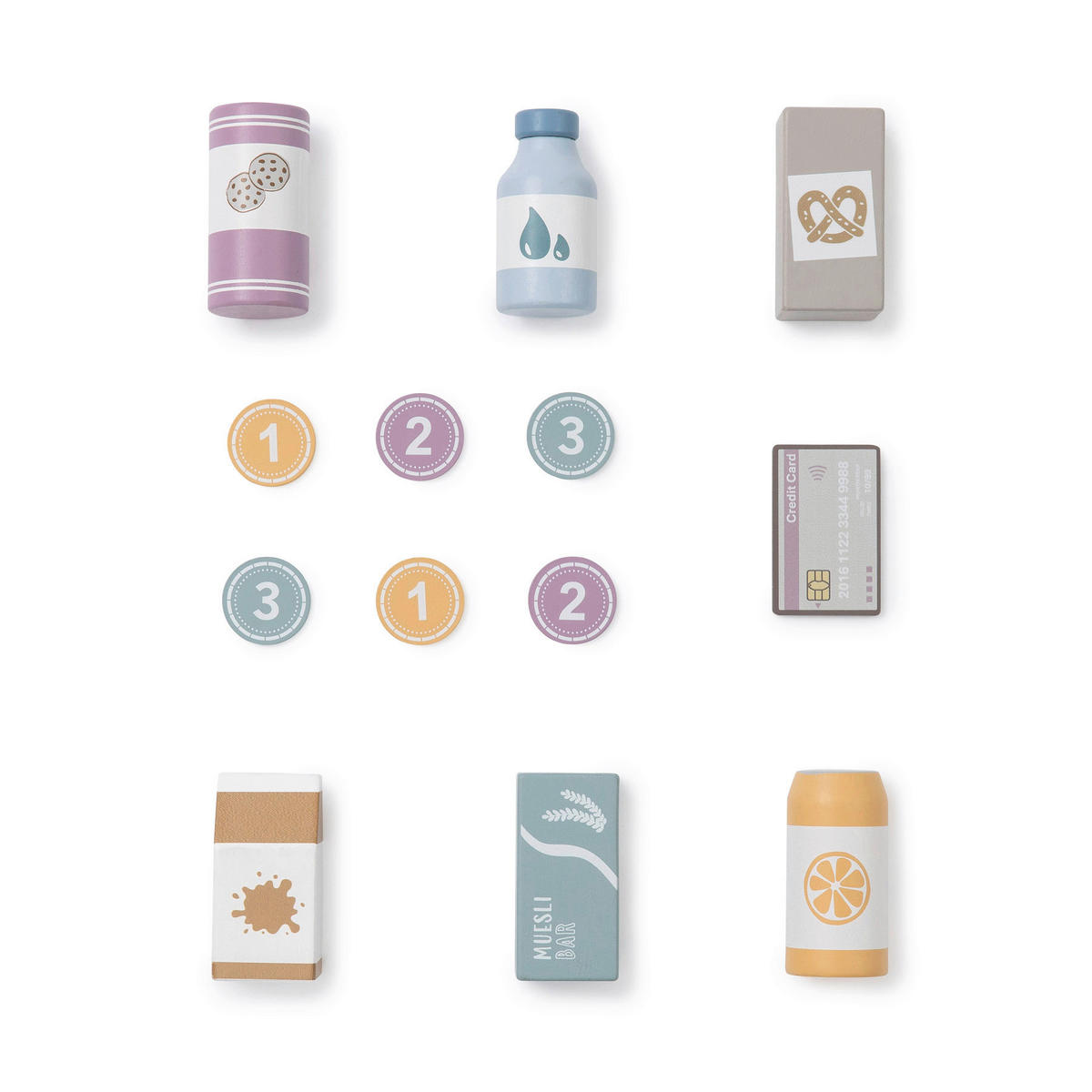 KAUFLADEN CORNUS  - Naturfarben/Weiß, Basics, Holz (26/18/38cm) - MUSTERKIND